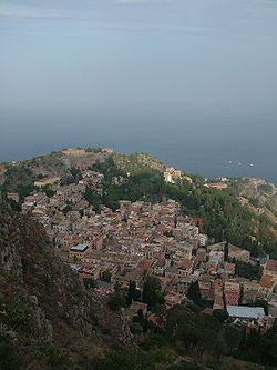 Taormina- linn, kus filminti