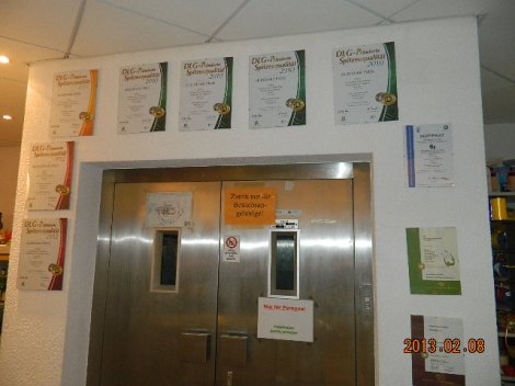 Enim medaleid on saanud üldse kohalik Silvaner, mida me seekord ei ostnud.