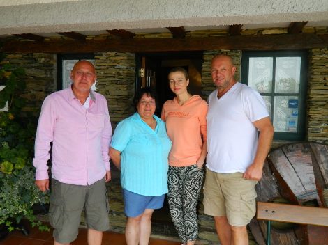 Meie reisiseltskond ja agriturismo perenaine Susana.