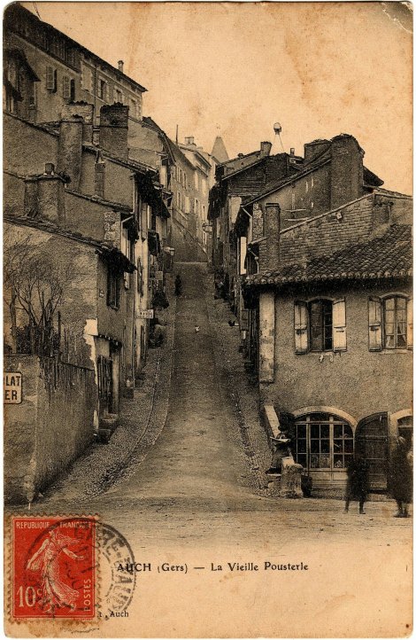Rue_Vieille_Pousterle_C3_A0_Auch_au_d_C3_A9but_du_20_C3_A8me_si_C3_A8cle
