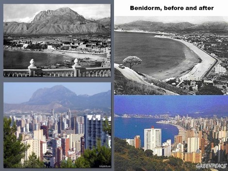 benidorm before and after Beautiful Environmental damage in Spain ppt video online